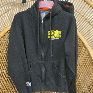 SpongeBob SquarePants Musical Gray Hoodie